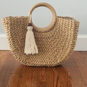Straw Summer Purse